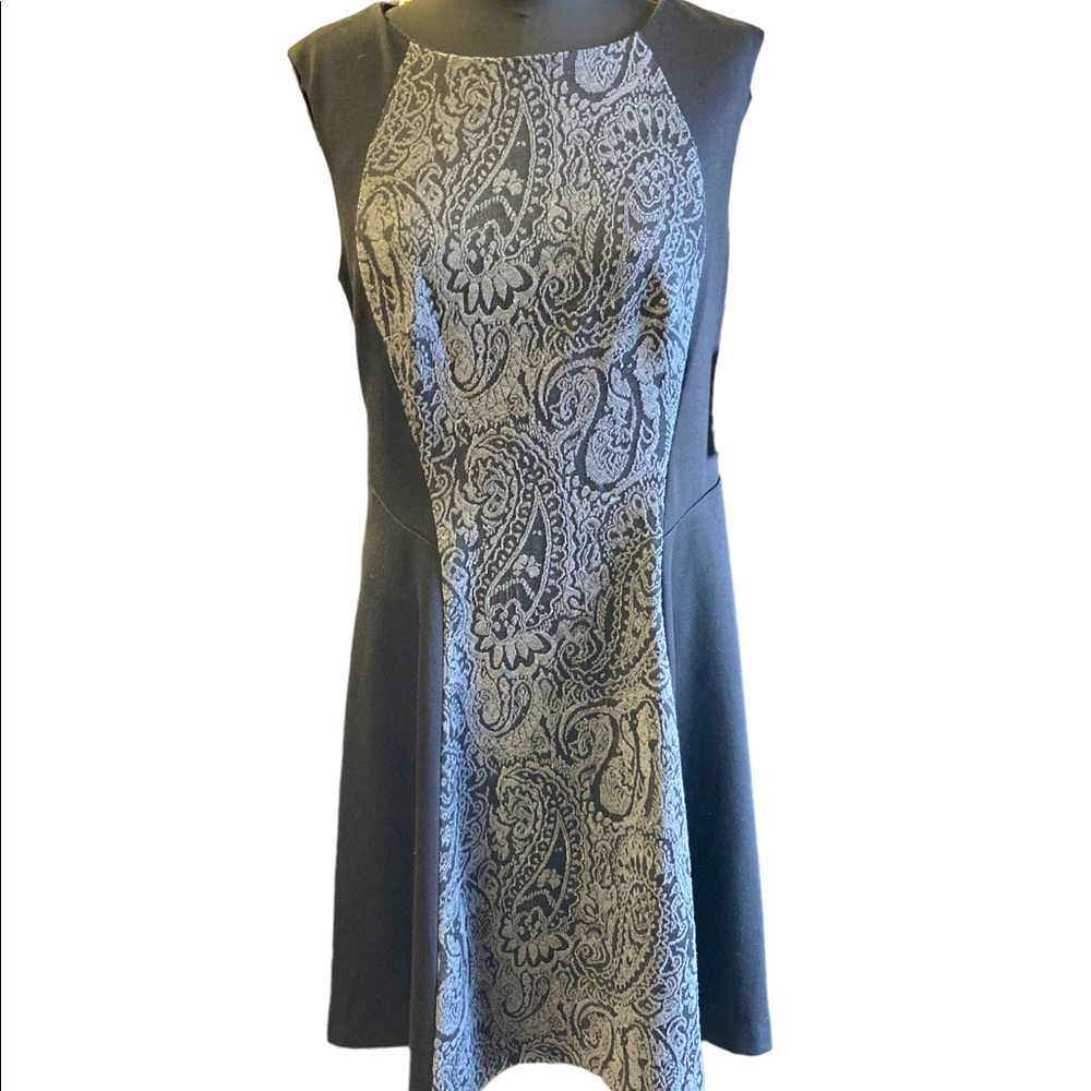Connected Apparel Embroidered Bodycon Dress